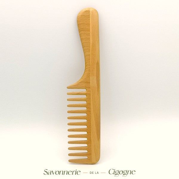 Peigne démêloir en bois-1