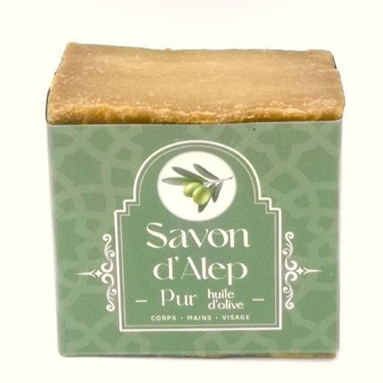 Savon Alep petit pur à l'huile d'olive 120g-0