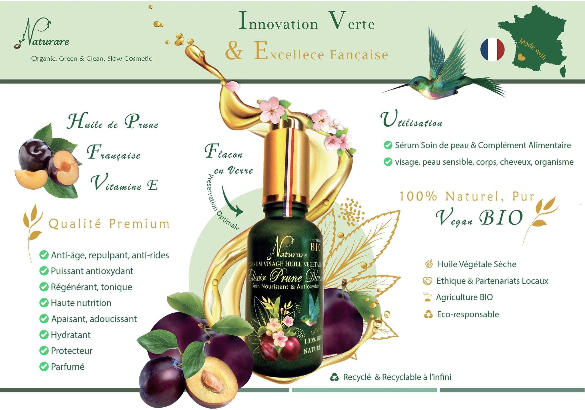 DROP - ELIXIR PRUNE DIVINE BIO - Sérum Huile Végétale, Complément Alimentaire-6